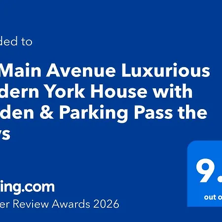 51 Main Avenue Luxurious Modern House With Garden & Parking Pass The Keys